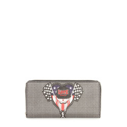 Wallet Moschino Love black-white